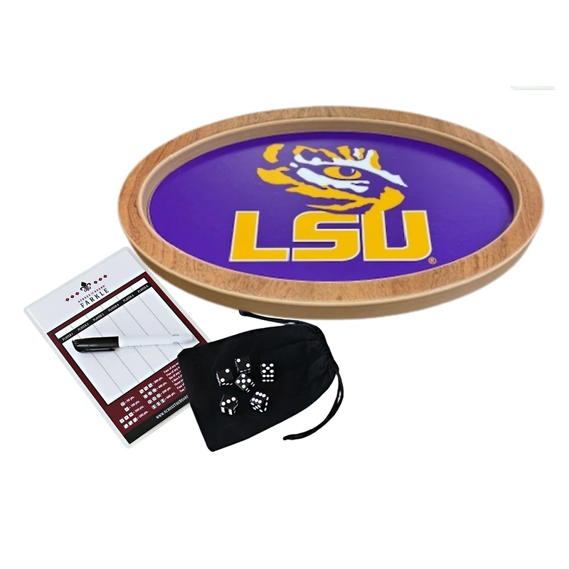 LSU Tigers Farkle Dice Game