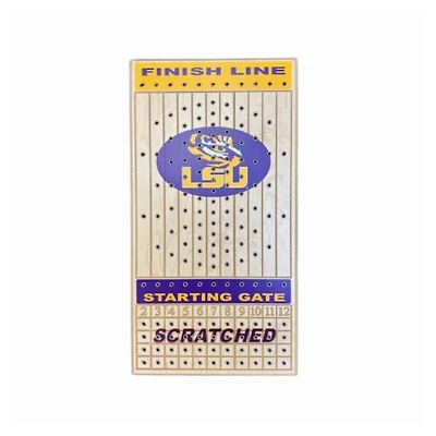 Brown LSU Tigers Horseracing Game