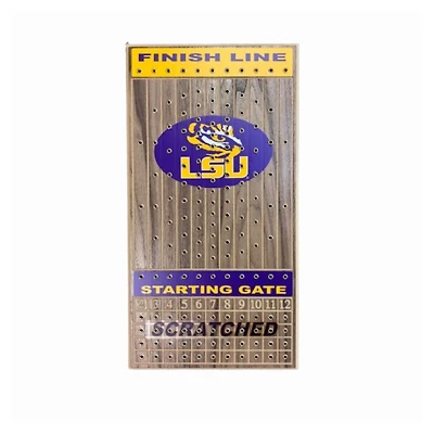 Walnut LSU Tigers Horseracing Game