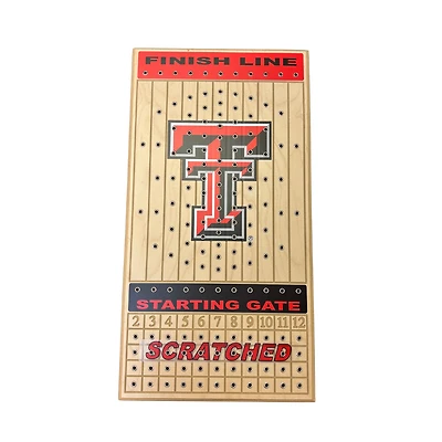 Brown Texas Tech Red Raiders Horseracing Game