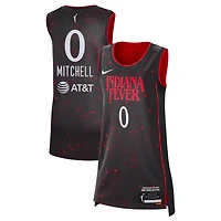 Unisex Nike Kelsey Mitchell Black Indiana Fever Stranger Things Victory Jersey - Rebel Edition