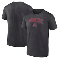 Men's Charcoal Arizona Diamondbacks Team Lockup T-Shirt