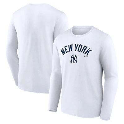 Men's New York Yankees Team Lockup Long Sleeve T-Shirt