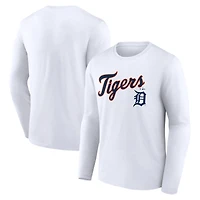 Men's Detroit Tigers Team Lockup Long Sleeve T-Shirt