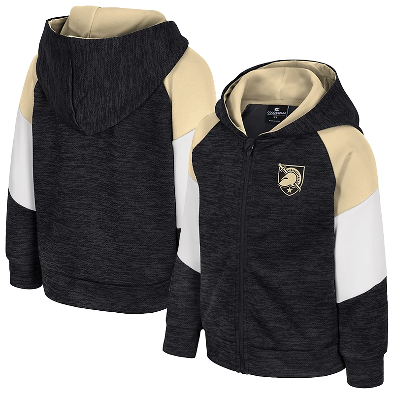 Toddler Colosseum Black Army Knights Spirit Hollow Full-Zip Hoodie