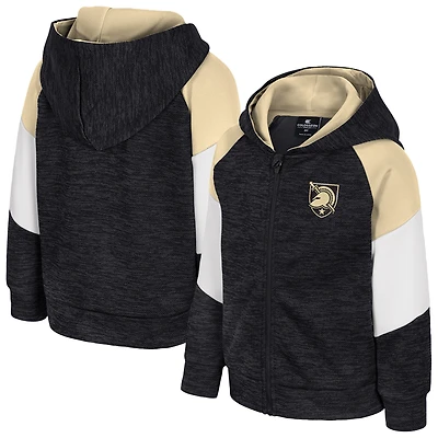 Toddler Colosseum Black Army Knights Spirit Hollow Full-Zip Hoodie