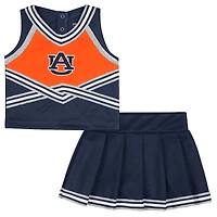 Girls Toddler Colosseum Navy Auburn Tigers Lollipop Park Cheer Two-Piece Set
