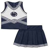 Girls Toddler Colosseum Navy Penn State Nittany Lions Lollipop Park Cheer Two-Piece Set