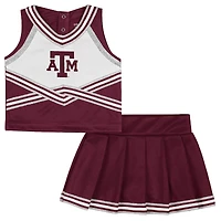 Girls Toddler Colosseum Maroon Texas A&M Aggies Lollipop Park Cheer Two-Piece Set