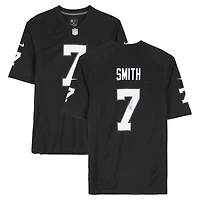 Geno Smith Las Vegas Raiders Autographed Black Nike Game Jersey