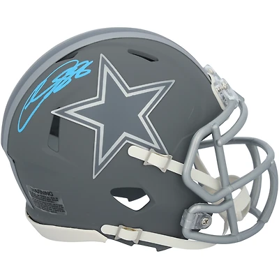 CeeDee Lamb Dallas Cowboys Autographed Riddell Slate Speed Mini Helmet