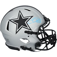 CeeDee Lamb Dallas Cowboys Autographed Riddell Rave Speed Authentic Helmet