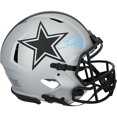 CeeDee Lamb Dallas Cowboys Autographed Riddell Rave Speed Authentic Helmet