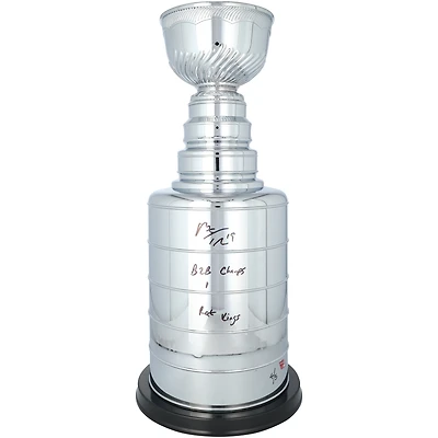 Matthew Tkachuk Florida Panthers Autographed 2025 Stanley Cup Champions 2' Replica Stanley Cup with Multiple Inscriptions - Limited Edition of 5