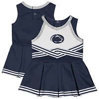 Girls Infant Colosseum Navy Penn State Nittany Lions Lollipop Park Cheer Dress