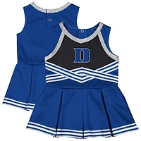 Girls Infant Colosseum Royal Duke Blue Devils Lollipop Park Cheer Dress