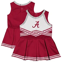 Girls Infant Colosseum Crimson Alabama Tide Lollipop Park Cheer Dress