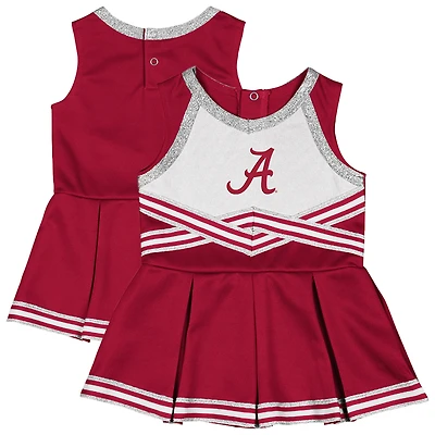 Girls Infant Colosseum Crimson Alabama Tide Lollipop Park Cheer Dress