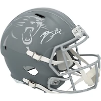 Bryce Young Carolina Panthers Autographed Riddell Slate Speed Replica Helmet