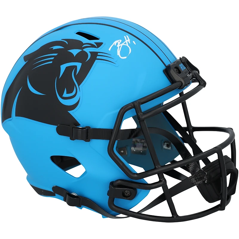Bryce Young Carolina Panthers Autographed Riddell Rave Speed Replica Helmet