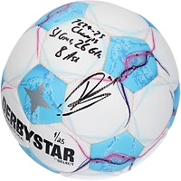 Harry Kane Bayern Munich Autographed - Bundesliga Authentic Soccer Ball with Multiple Inscriptions