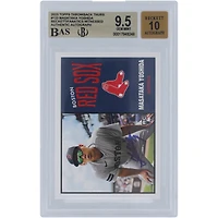 Masataka Yoshida Boston Red Sox Autographed 2023 Topps Throwback Thursday #123 Beckett Fanatics Witnessed Authenticated /10 Rookie Card