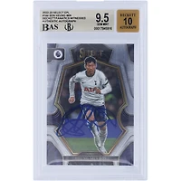 Son Heung-Min Tottenham Hotspur Autographed 2022-23 Panini Select EPL #144 Beckett Fanatics Witnessed Authenticated 9.5/10 Card