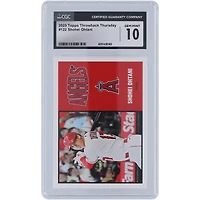 Shohei Ohtani Los Angeles Angels 2023 Topps Throwback Thursday #122 CGC Authenticated Card