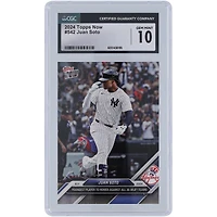 Juan Soto New York Yankees 2024 Topps Now Youngest Player To Homer Against All 30 MLB Teams #542 CGC Authenticated Card