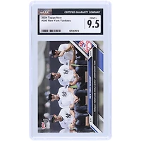 New York Yankees 2024 Topps Now Yankees Honor 2009 World Series Championship Team #590 CGC Authenticated 9.5 Card