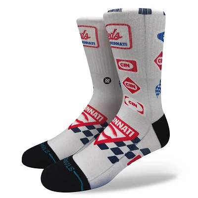 Unisex Stance  Cincinnati Reds 2025 MLB Speedway Classic Crew Socks