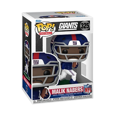 Funko Malik Nabers New York Giants Pop! Vinyl Figure #325