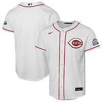Youth Nike  White Cincinnati Reds 2025 MLB Speedway Classic Home Replica Team Jersey