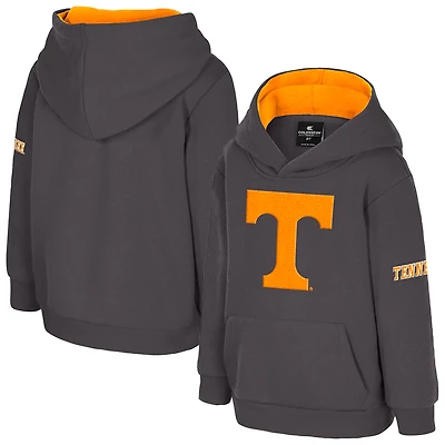Toddler Colosseum  Charcoal Tennessee Volunteers Big Logo Volume Fleece Pullover Hoodie