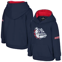 Toddler Colosseum  Navy Gonzaga Bulldogs Big Logo Volume Fleece Pullover Hoodie