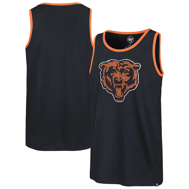 Men's '47 Navy Chicago Bears Premier Franklin Tank Top