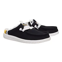 Men's Hey Dude Black Pittsburgh Penguins Wally Casual Slip-On Shoes