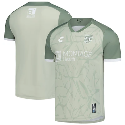 Men's Charly  Light Green Monterey Bay FC Third 2025/26 Authentic Jersey