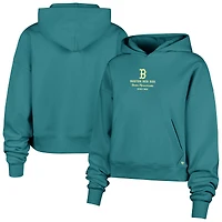 Women's '47  Teal Boston Red Sox Contemporary Basics Anderson Foundation Hoodie