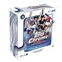 2025 Topps Chrome Baseball Factory Sealed Logofractor Mega Box