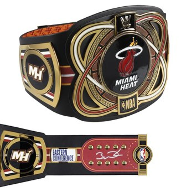 Dwyane Wade Miami Heat Autographed WWE Legacy Title Belt