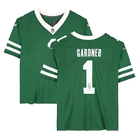 Ahmad Sauce Gardner New York Jets Autographed Green Nike Vapor F.U.S.E. Limited Jersey