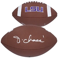 Ja'Marr Chase LSU Tigers Autographed Nike Game Football