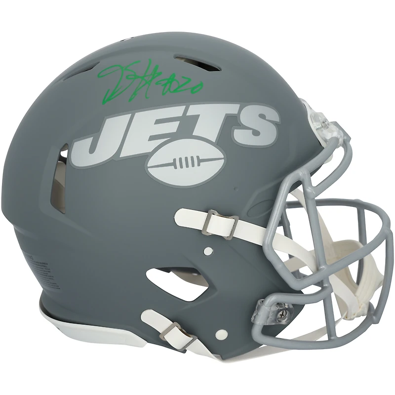 Breece Hall New York Jets Autographed Riddell Slate Speed Authentic Helmet