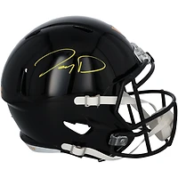 Jayden Daniels Washington Commanders Autographed Riddell 2022 Alternate Speed Replica Helmet