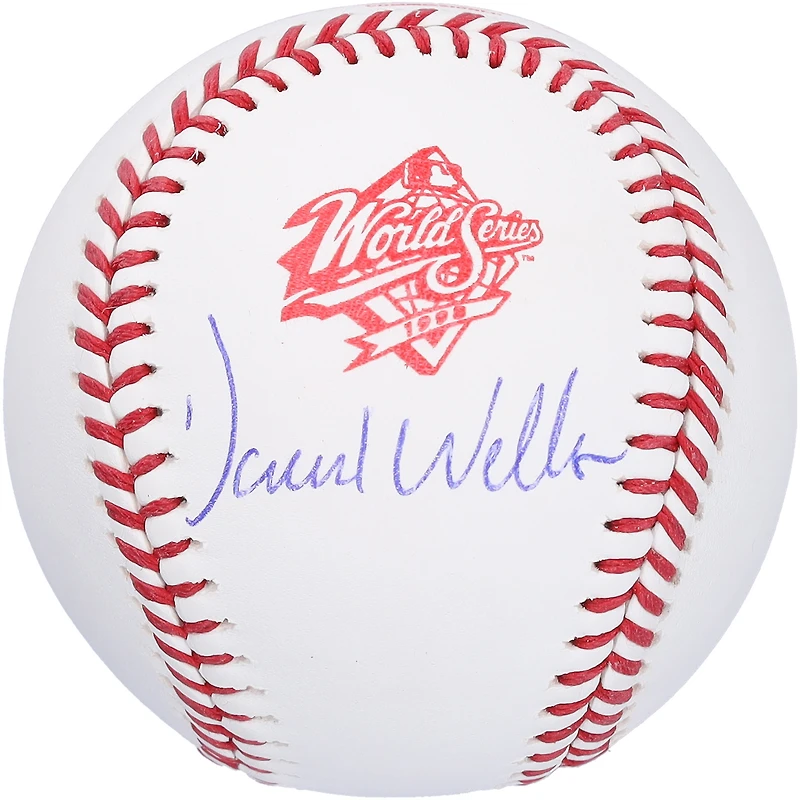 David Wells New York Yankees Autographed 1998 World Series Logo Baseball