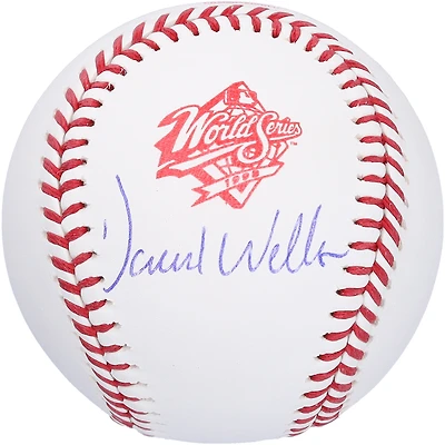 David Wells New York Yankees Autographed 1998 World Series Logo Baseball