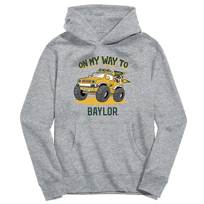 Youth Vive La Fete Gray Baylor Bears On My Way To Pullover Hoodie