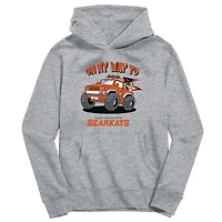 Youth Vive La Fete Gray Sam Houston State Bearkats On My Way To Pullover Hoodie