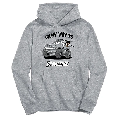 Youth Vive La Fete Gray Providence Friars On My Way To Pullover Hoodie